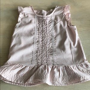 Gymboree Dusty Pink Ruffle Tank Size 10/12